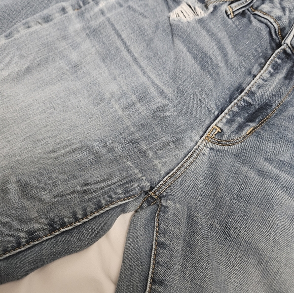 Just Black Distressed Boot Leg Jeans! - Picture 5 of 10